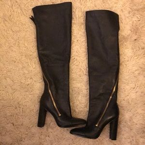 Over the Knee “Ariella” Boots by Donna Karan